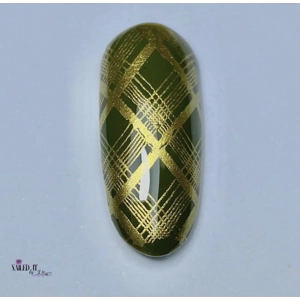 NOT QUITE RIGHT Dixie Plates Plenty of Plaid Mini Plate