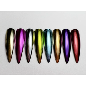 *** NEW *** Antique Gold Chrome Compact