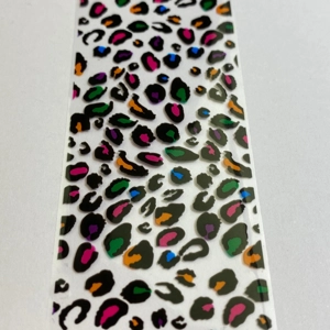 Neon Leopard Nail Art Foil - 1 Meter