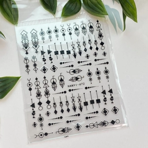 Art-Deco Nail Art Stickers