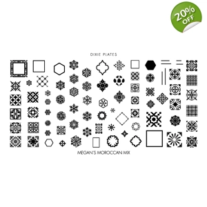 Dixie Plates Megan's Moroccan Mix Mini Plate