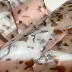 Pearl Tortie Nail Art Foil - 1 Meter