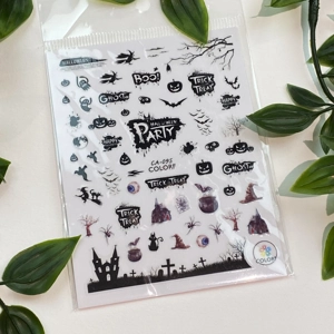 Trick or Treat Nail Art Stickers