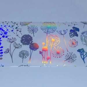 Dandelion Clocks Nail Art Foil - 1 Meter