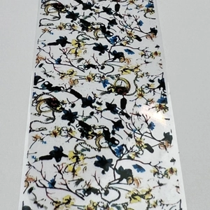 *** NEW *** Blue Star Nail Art Foil - 1 Meter