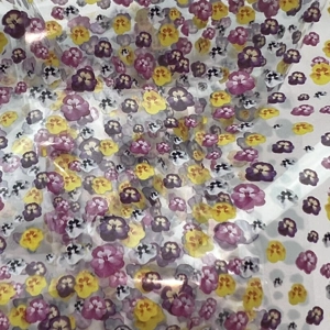 *** NEW *** Viola Pansies Nail Art Foil - 1 Meter