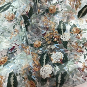 *** NEW *** Peony Bouquet Nail Art Foil - 1 Meter