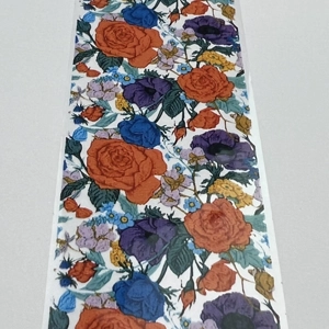 *** NEW *** Violets & Roses Nail Art Foil - 1 Meter