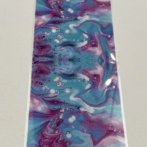 Swirling Larimar Nail Art Foil - 1 Meter