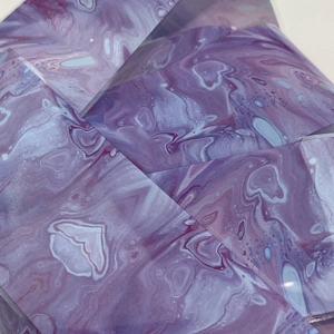 Swirling Orchid Nail Art Foil - 1 Meter