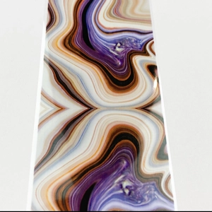 Amethyst Marble Nail Art Foil - 1 Meter