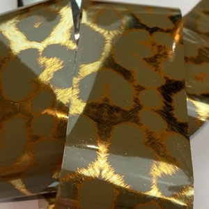Golden Leopard Nail Art Foil - 1 Meter