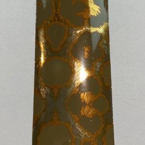 Golden Leopard Nail Art Foil - 1 Meter