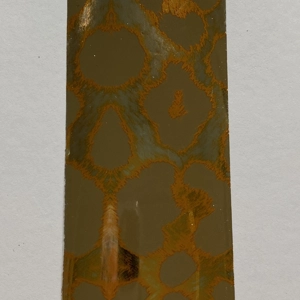 Golden Leopard Nail Art Foil - 1 Meter