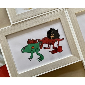 Dinosaurs | Drawn by Little artist O. D. R