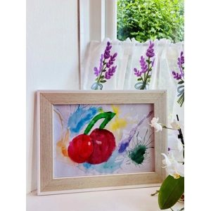 Cherry | Painted by Little artist O. D. R
