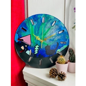 During The Night Wall Clock