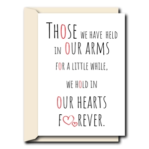 in Our Hearts Forever | Occasions | Sympathy Card