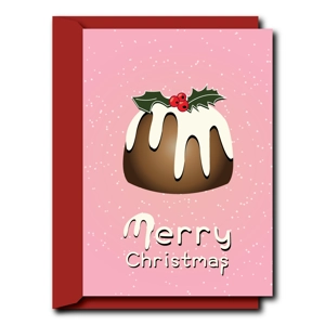 Christmas pudding | Christmas Card