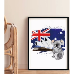 Sydney Opera House Art Print | Coloured Pencil on paper