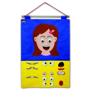 Create-a-face Chart (Girl)