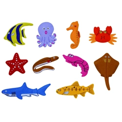 Sea Creatures Motifs