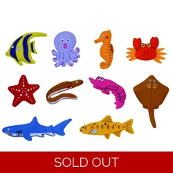 Sea Creatures Motifs