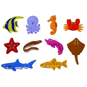 Sea Creatures Motifs