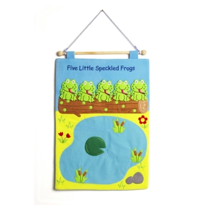 Five Little Speckled Frogs f..