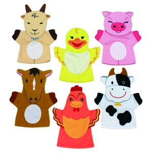 Farm Animal hand puppets