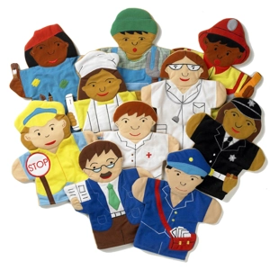 Careers Hand Puppets