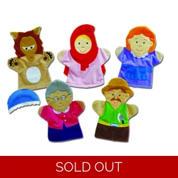 Red Riding Hood hand puppet ..