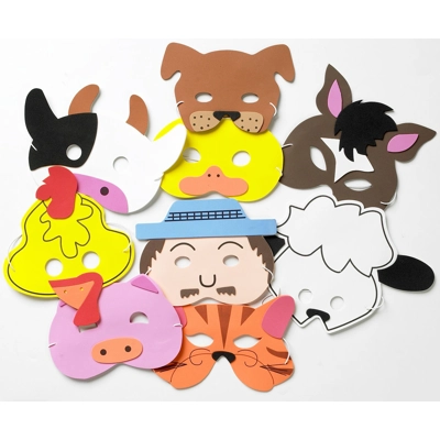 Old MacDonald had a Farm mask set