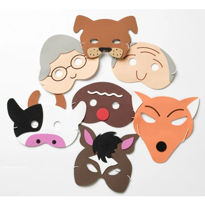 The Gingerbread man Mask set
