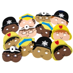 Careers Mask set - boys  12 ..