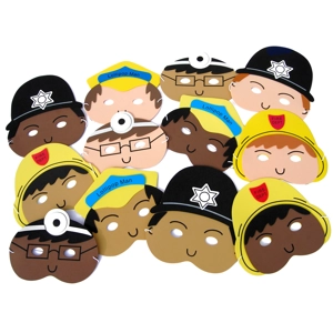 Careers Mask set - boys  12 ..
