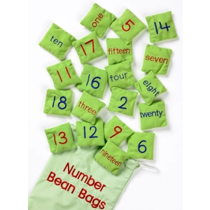 Number Bean Bags