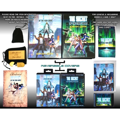 "The Secret of the Four Winds" Collector's Edition (Japanese cover)
