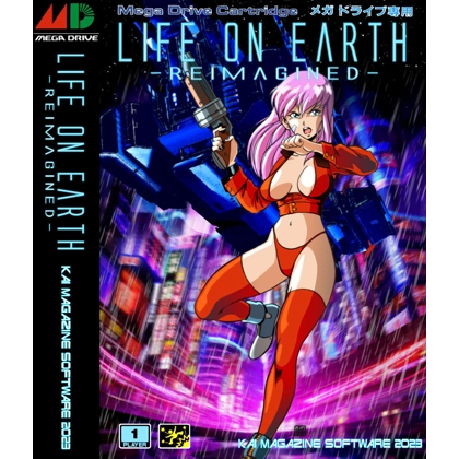 Life on Earth: Reimagined for the Sega Genesis (Japanese cover)