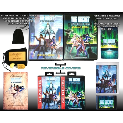 "The Secret of the Four Winds" Collector's Edition (Genesis cover)