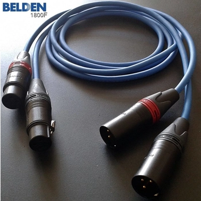 Belden BRILLIANCE 1800F balanced Interconnect cables