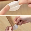 20x Furniture leg protector Silicone floor protectors for Chairs Table ROUND GREY