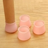 20x Furniture floor protector Silicone for Table Chair Legs ROUND PINK