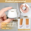 20Pcs Padded Silicon furniture floor protectors for Chairs Tables Round White