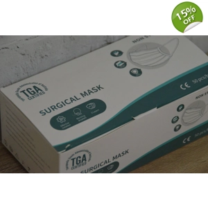 50PCS TGA Certified Surgical Mask Face Mask Respirator