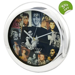 Elvis Walk Clock