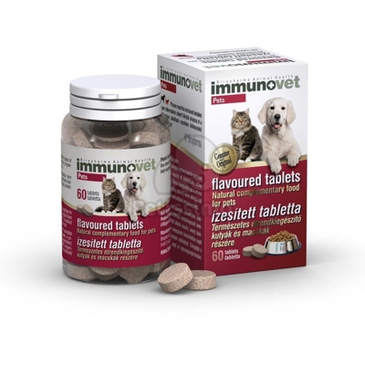 IMMUNOVET Chewable Tablets Cats & Dogs 120 capsules Veterinary equivalent Avemar