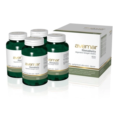 600 AVEMAR tablets - 4 ..