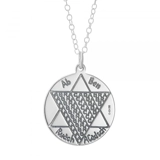 Abracadabra Protective Amulet ..925 Sl..