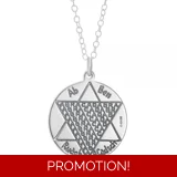 Abracadabra Protective Amulet ..925 Sl..